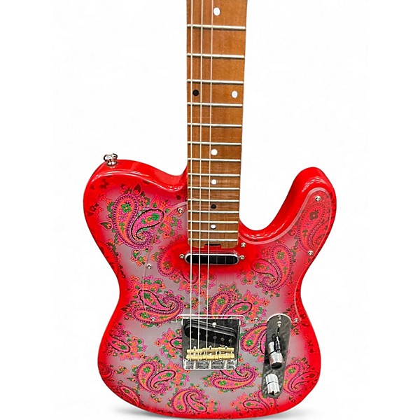 Used Firefly SINGLECUT PAISLEY Solid Body Electric Guitar