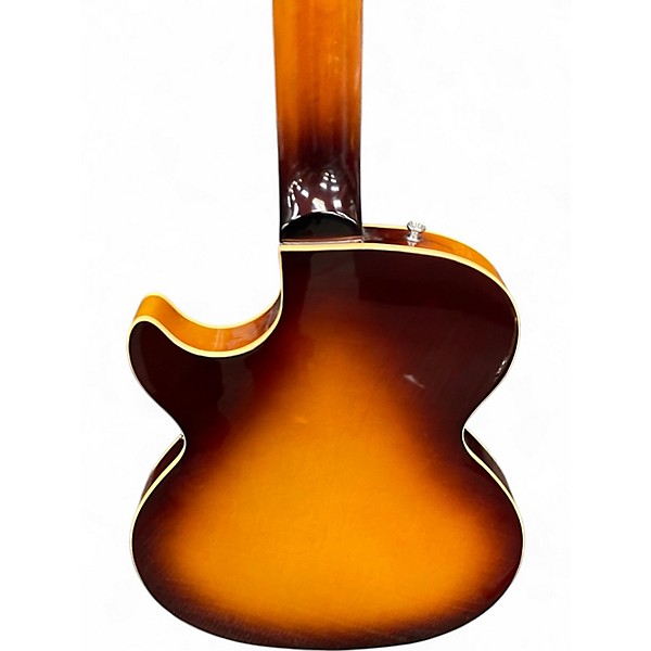 Used Iyv SLIM SUNBURST Hollow Body Electric Guitar