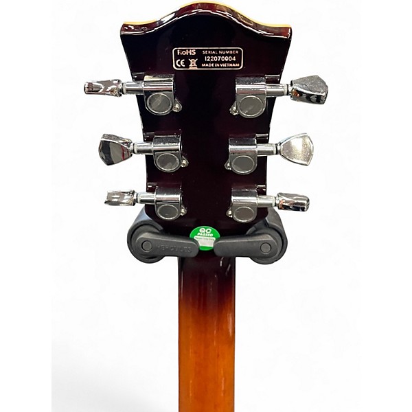 Used Iyv SLIM SUNBURST Hollow Body Electric Guitar