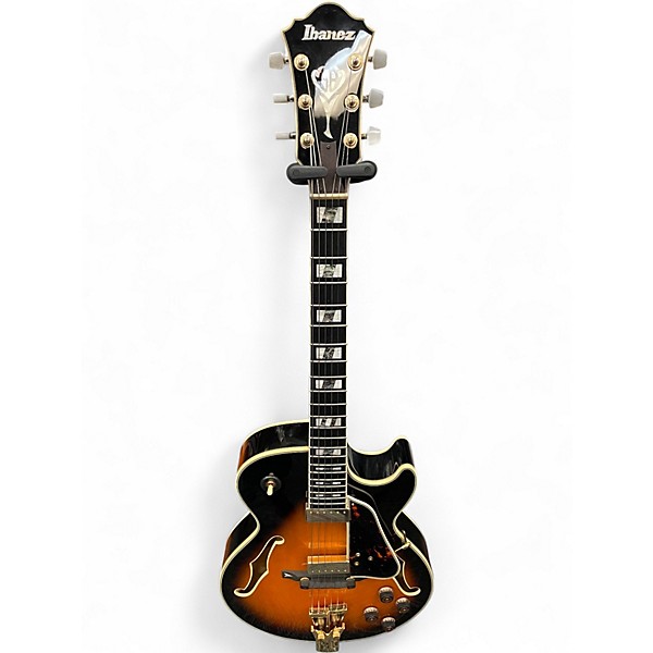 Used Ibanez GB10SE GEORGE BENSON SUNBURST Hollow Body Electric Guitar