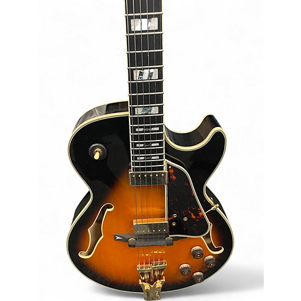 Used Ibanez GB10SE GEORGE BENSON SUNBURST Hollow Body Electric Guitar