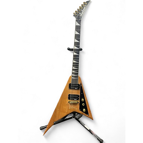 Used Jackson Rhoads JS32T Natural Oil Solid Body Electric Guitar