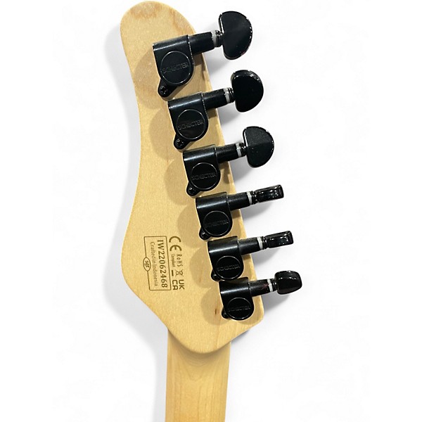 Used Schecter Guitar Research Diamond Series Sun Valley Super Shredder Black Solid Body Electric Guitar