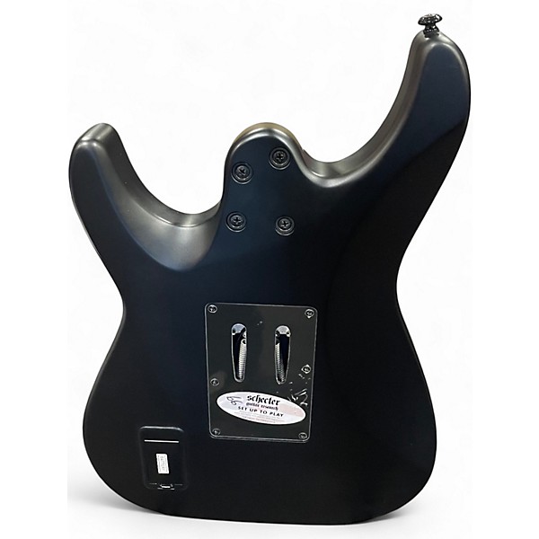 Used Schecter Guitar Research Diamond Series Sun Valley Super Shredder Black Solid Body Electric Guitar