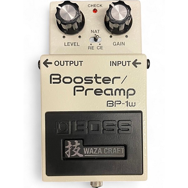 Used BOSS BP-1W Booster/Preamp Effect Pedal