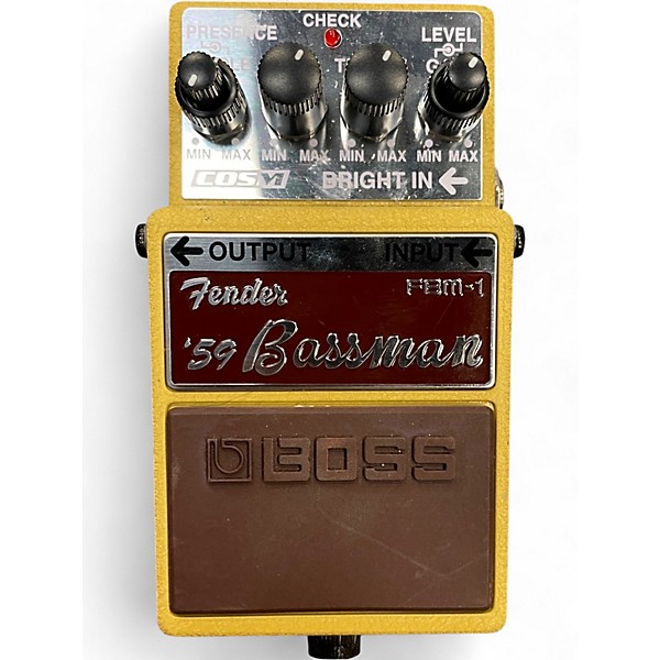 Used BOSS FBM1 Fender 59 Bassman Effect Pedal