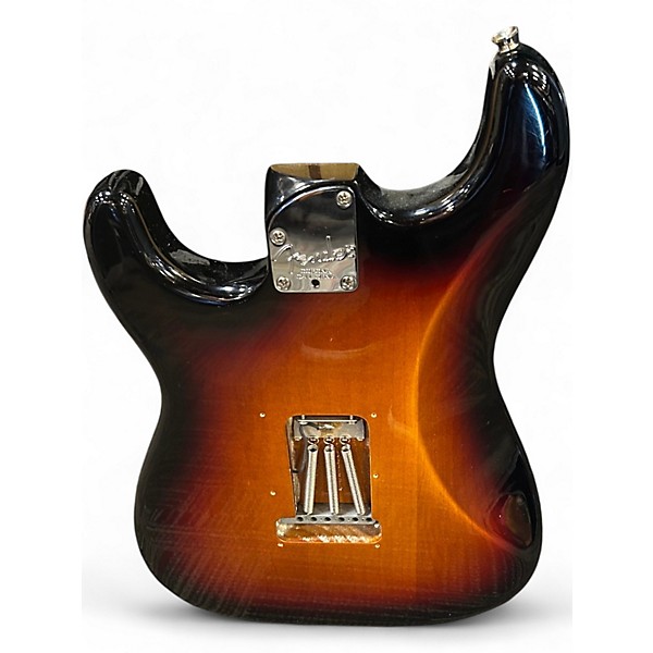 Used Fender Parts Stratocaster 3 Color Sunburst Solid Body Electric Guitar