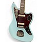 Used Squier classic vibe 70s Jaguar Daphne Blue Solid Body Electric Guitar