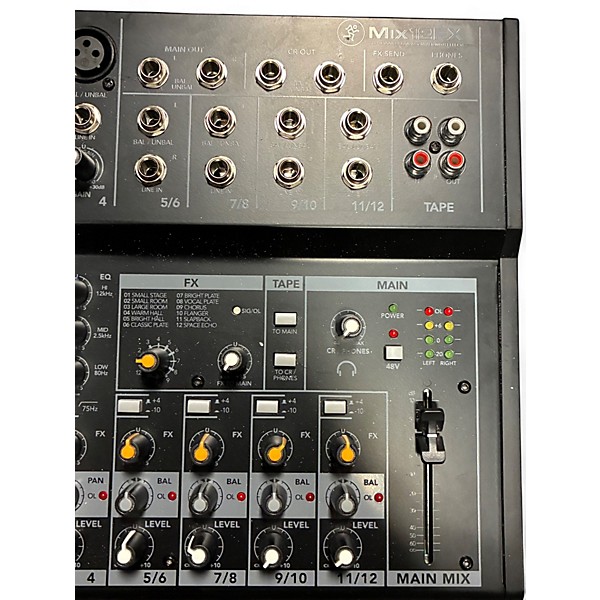 Used Mackie Mix 12 FX Powered Mixer