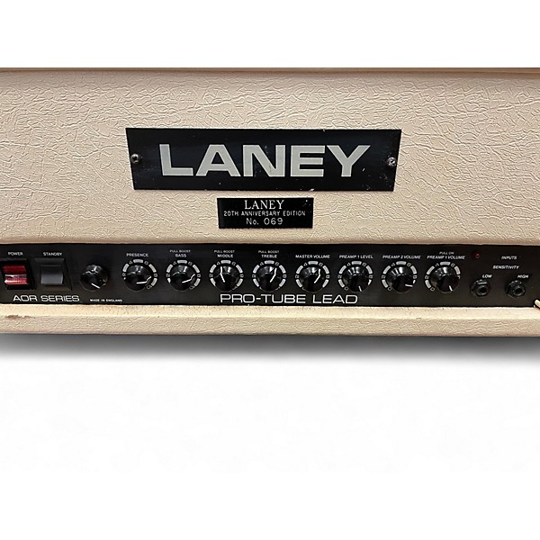 Used Laney 1987 20th Ann. AOR Pro Tube Series Tube Guitar Amp Head