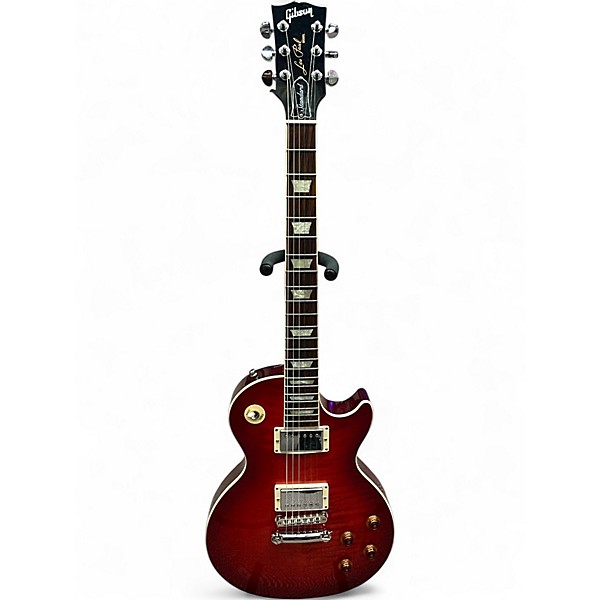 Used 2018 Gibson Les Paul Standard AAA Blood Orange Burst Solid Body Electric Guitar