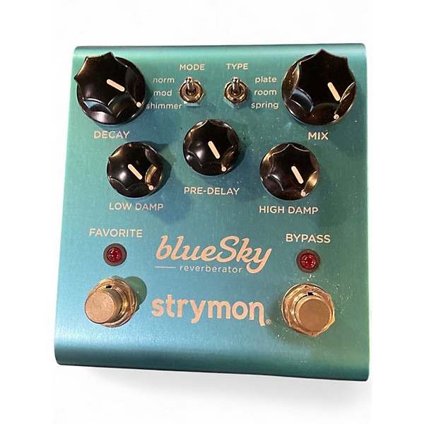 Used Strymon Bluesky Reverb Effect Pedal