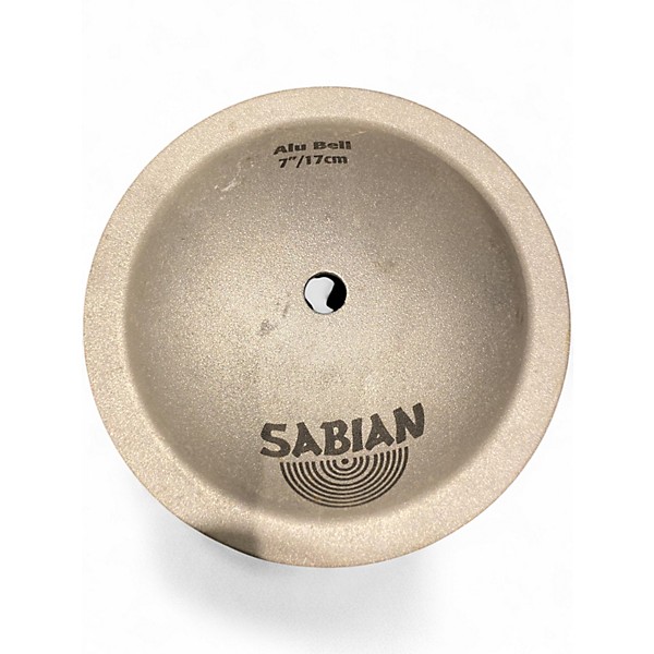 Used SABIAN 7in alu bell Cymbal