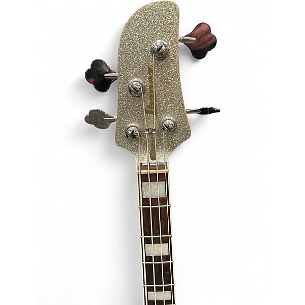 Used Ibanez TMB310 Silver Sparkle Electric Bass Guitar
