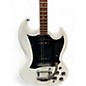 Used Eastwood Astro Jet Tenor White Solid Body Electric Guitar