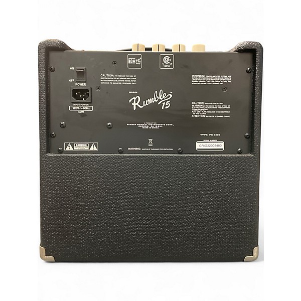 Used Squier Rumble 15 Bass Combo Amp