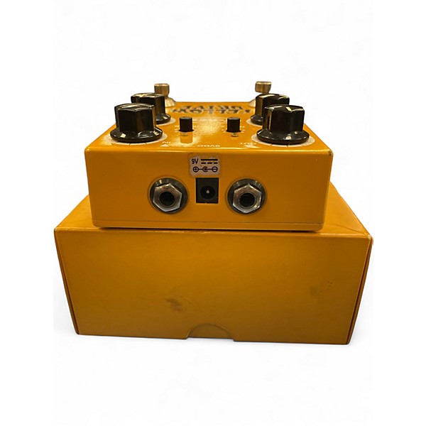 Used T-Rex Engineering Yellow Drive Distortion Effect Pedal