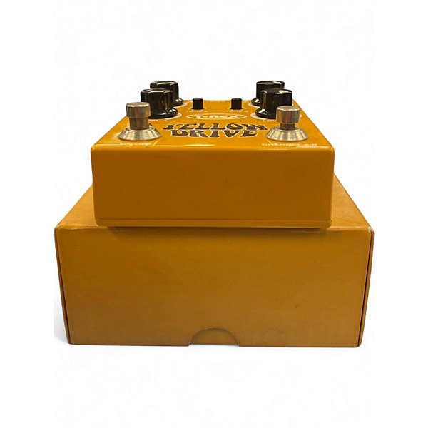 Used T-Rex Engineering Yellow Drive Distortion Effect Pedal
