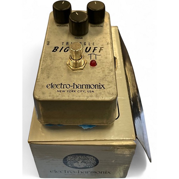 Used Electro-Harmonix Big Muff Triangle Pi Distortion Effect Pedal