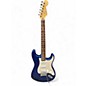 Used 2005 Fender FSR Standard Stratocaster Electron Blue Metallic Solid Body Electric Guitar thumbnail