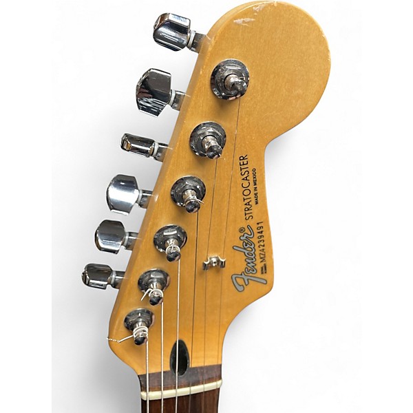 Used 2005 Fender FSR Standard Stratocaster Electron Blue Metallic Solid Body Electric Guitar