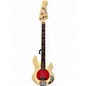 Used Ernie Ball Music Man Stingray SUB Bass Olympic Pearl Electric Bass Guitar thumbnail
