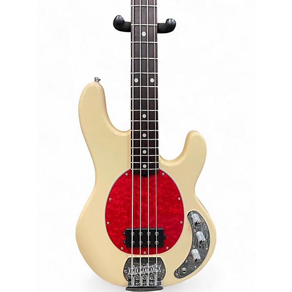 Used Ernie Ball Music Man Stingray SUB Bass Olympic Pearl Electric Bass Guitar