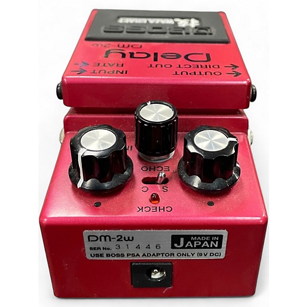 Used BOSS DM2W Delay Waza Craft Effect Pedal