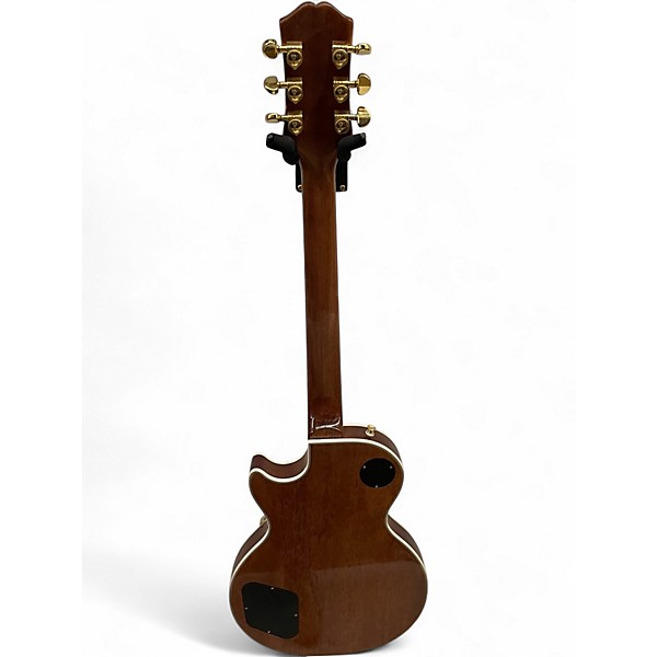 Used Epiphone Les Paul Custom Koa Natural Solid Body Electric Guitar