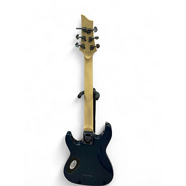 Used Schecter Guitar Research Omen Extreme 6 Ocean Blue Burst Solid Body Electric Guitar