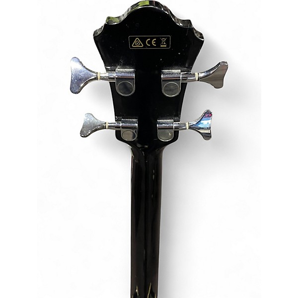 Used Ibanez AEB5E Black Acoustic Bass Guitar