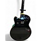 Used Ibanez AEB5E Black Acoustic Bass Guitar