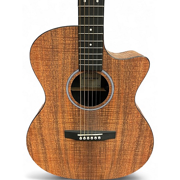Used Martin Special GPC-X1E All-Koa HPL Natural Acoustic Guitar