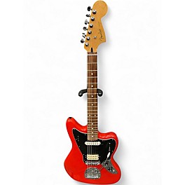 Used 2019 Fender Player Jaguar SONIC RED Solid Body Electric Guitar