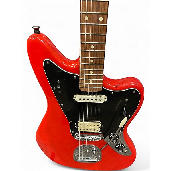 Used 2019 Fender Player Jaguar SONIC RED Solid Body Electric Guitar