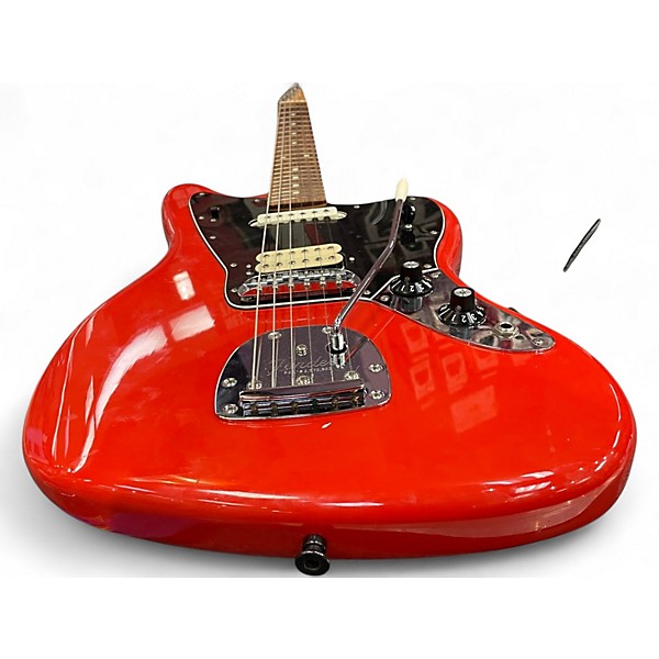 Used 2019 Fender Player Jaguar SONIC RED Solid Body Electric Guitar