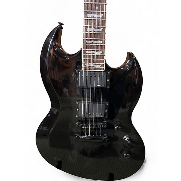 Used ESP LTD Viper 301 Black Solid Body Electric Guitar