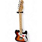 Used Squier thinline telecaster sunburst Solid Body Electric Guitar thumbnail