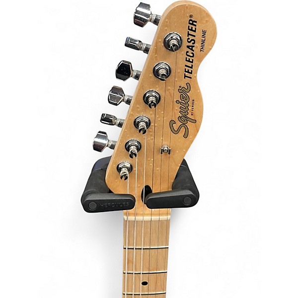 Used Squier thinline telecaster sunburst Solid Body Electric Guitar