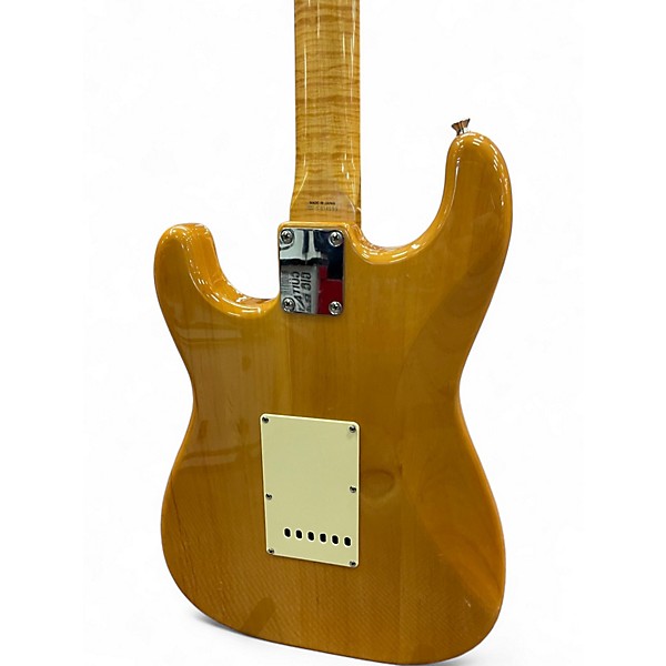 Used Fender FOTO FLAME STRATOCASTER NATRUAL Solid Body Electric Guitar