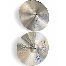 Used Paiste 14in Formula 602 Extra Heavy High Hat Pair Cymbal