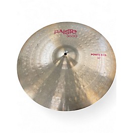 Used Paiste 20in 3000 Power Ride Cymbal