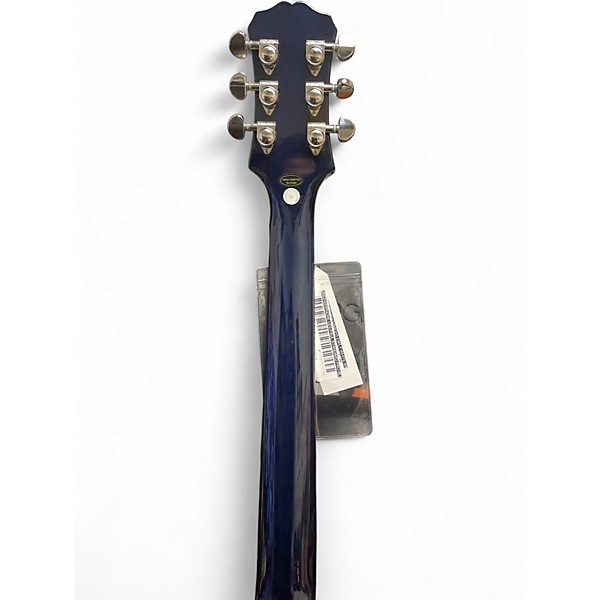 Used Epiphone les paul standard pro Blue Burst Solid Body Electric Guitar
