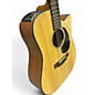 Used Takamine EG345C Natural Acoustic Electric Guitar