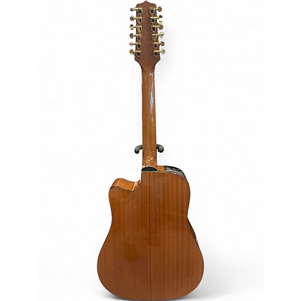 Used Takamine EG345C Natural Acoustic Electric Guitar