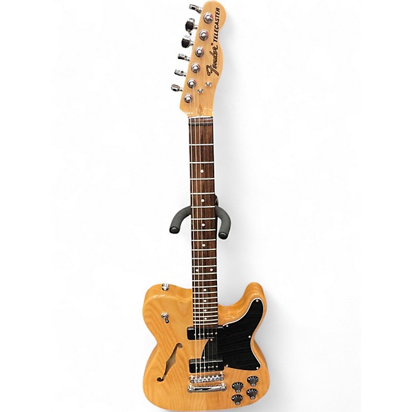 Used Fender JA90 Jim Adkins Thinline Telecaster Natural Hollow Body Electric Guitar