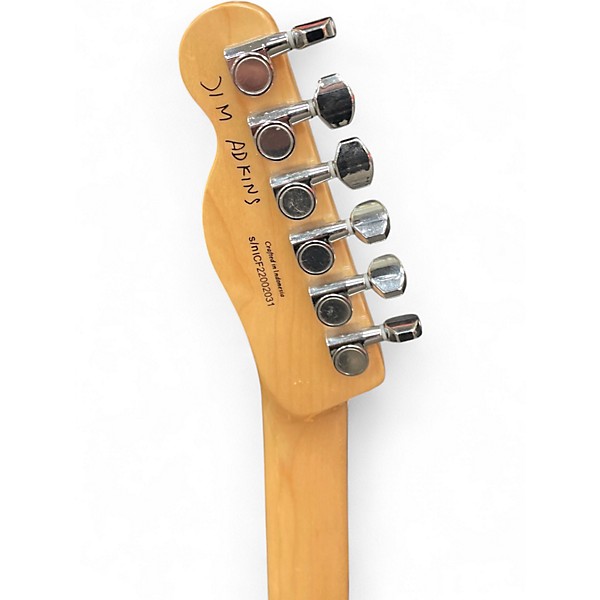 Used Fender JA90 Jim Adkins Thinline Telecaster Natural Hollow Body Electric Guitar
