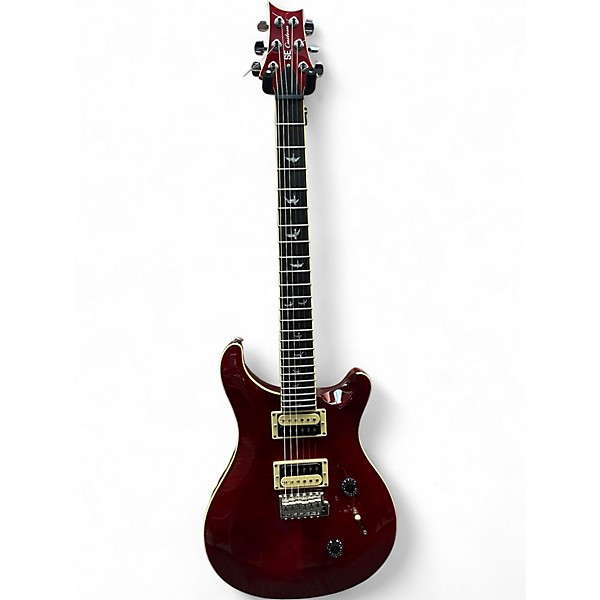 Used PRS SE Custom 24 Cherry Solid Body Electric Guitar
