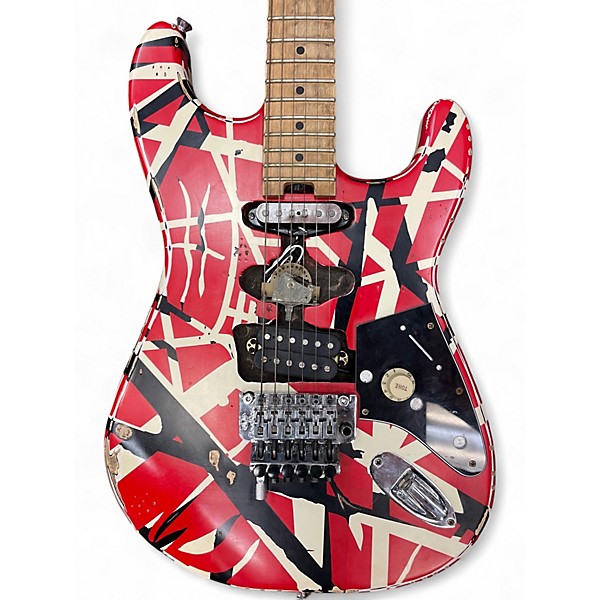 Used EVH FRANKENSTRAT EVH Solid Body Electric Guitar
