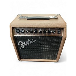 Used Fender Acoustasonic 15 Acoustic Guitar Combo Amp